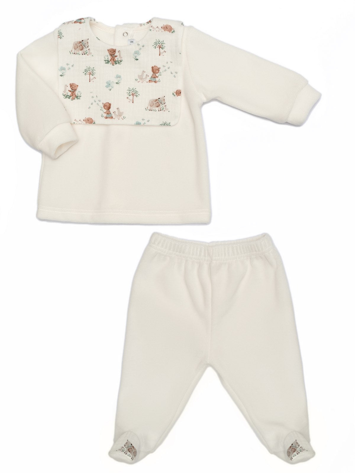 Set Nascita “Piccolo Bosco” – Completo, Giacchina & Copertina